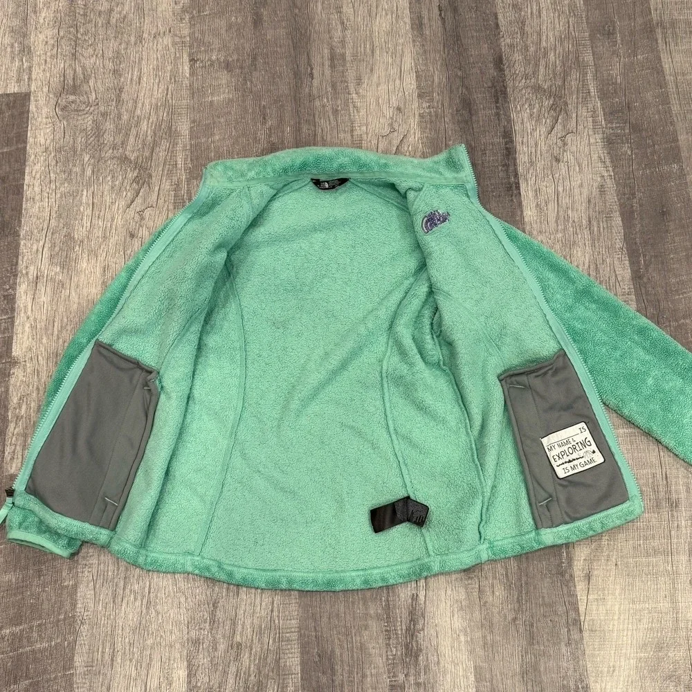 North Face Girls Large Zip Up‎ Fleece Jacket